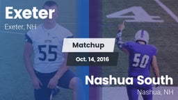 Matchup: Exeter vs. Nashua South  2016