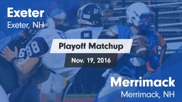 Matchup: Exeter vs. Merrimack  2016