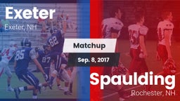 Matchup: Exeter vs. Spaulding  2017
