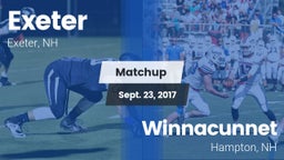 Matchup: Exeter vs. Winnacunnet  2017