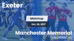 Matchup: Exeter vs. Manchester Memorial  2017