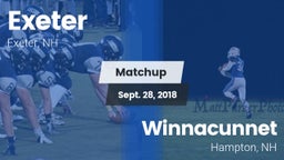 Matchup: Exeter vs. Winnacunnet  2018