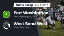 Recap: Port Washington  vs. West Bend West  2017