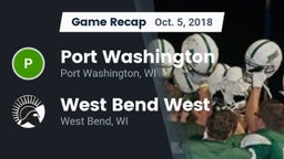 Recap: Port Washington  vs. West Bend West  2018