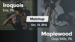 Matchup: Iroquois vs. Maplewood  2016