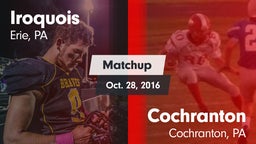 Matchup: Iroquois vs. Cochranton  2016