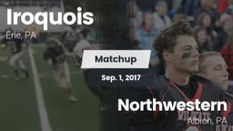 Matchup: Iroquois vs. Northwestern  2017