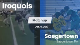Matchup: Iroquois vs. Saegertown  2017