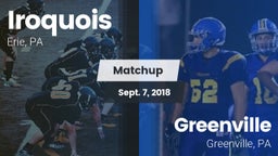 Matchup: Iroquois vs. Greenville  2018