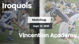 Matchup: Iroquois vs. Vincentian Academy  2018