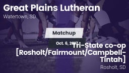 Matchup: Great Plains Luthera vs. Tri-State co-op [Rosholt/Fairmount/Campbell-Tintah]  2017
