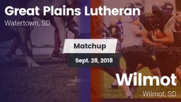 Matchup: Great Plains Luthera vs. Wilmot  2018