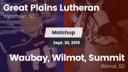 Matchup: Great Plains Luthera vs. Waubay, Wilmot, Summit 2019