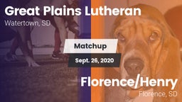 Matchup: Great Plains Luthera vs. Florence/Henry  2020