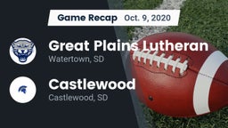 Recap: Great Plains Lutheran  vs. Castlewood  2020