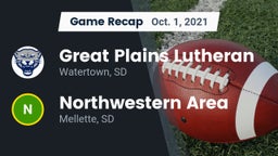 Recap: Great Plains Lutheran  vs. Northwestern Area  2021