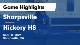 Sharpsville  vs Hickory HS Game Highlights - Sept. 8, 2022
