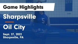Sharpsville  vs Oil City Game Highlights - Sept. 27, 2022