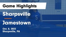 Sharpsville  vs Jamestown  Game Highlights - Oct. 8, 2022