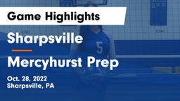 Sharpsville  vs Mercyhurst Prep  Game Highlights - Oct. 28, 2022