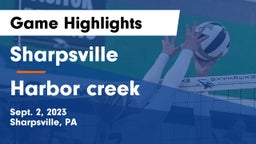 Sharpsville  vs Harbor creek Game Highlights - Sept. 2, 2023