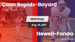 Matchup: Coon Rapids-Bayard vs. Newell-Fonda  2017