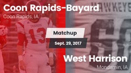 Matchup: Coon Rapids-Bayard vs. West Harrison  2017