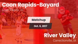 Matchup: Coon Rapids-Bayard vs. River Valley  2017