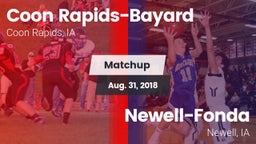 Matchup: Coon Rapids-Bayard vs. Newell-Fonda  2018