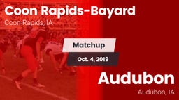 Matchup: Coon Rapids-Bayard vs. Audubon  2019
