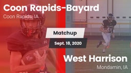 Matchup: Coon Rapids-Bayard vs. West Harrison  2020