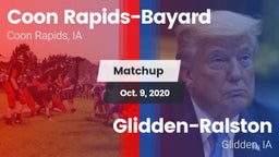 Matchup: Coon Rapids-Bayard vs. Glidden-Ralston  2020