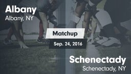 Matchup: Albany vs. Schenectady  2016