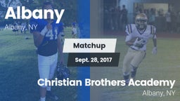 Matchup: Albany vs. Christian Brothers Academy  2017