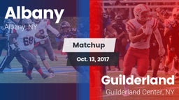 Matchup: Albany vs. Guilderland  2017