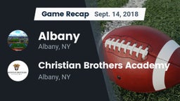 Recap: Albany  vs. Christian Brothers Academy  2018