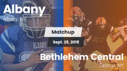 Matchup: Albany vs. Bethlehem Central  2018