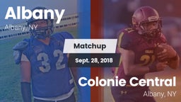 Matchup: Albany vs. Colonie Central  2018