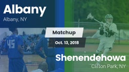 Matchup: Albany vs. Shenendehowa  2018