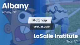 Matchup: Albany vs. LaSalle Institute  2019