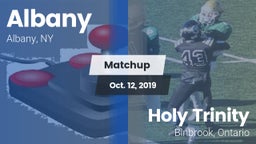 Matchup: Albany vs. Holy Trinity 2019