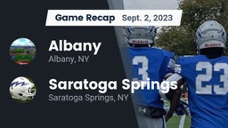 Recap: Albany  vs. Saratoga Springs  2023