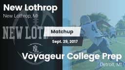 Matchup: New Lothrop vs. Voyageur College Prep  2017