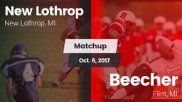 Matchup: New Lothrop vs. Beecher  2017