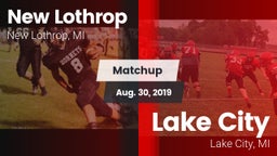 Matchup: New Lothrop vs. Lake City  2019