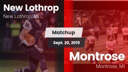 Matchup: New Lothrop vs. Montrose  2019