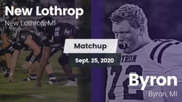 Matchup: New Lothrop vs. Byron  2020