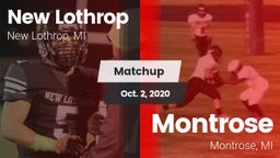 Matchup: New Lothrop vs. Montrose  2020