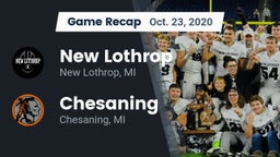 Recap: New Lothrop  vs. Chesaning  2020