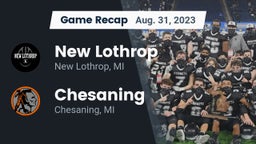 Recap: New Lothrop  vs. Chesaning  2023